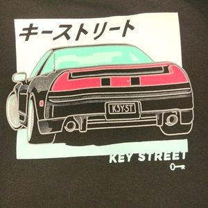 Key street T-Shirt Size Large